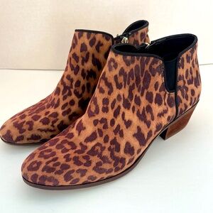 Circus by Sam Edelman leopard ankle boots size 7
